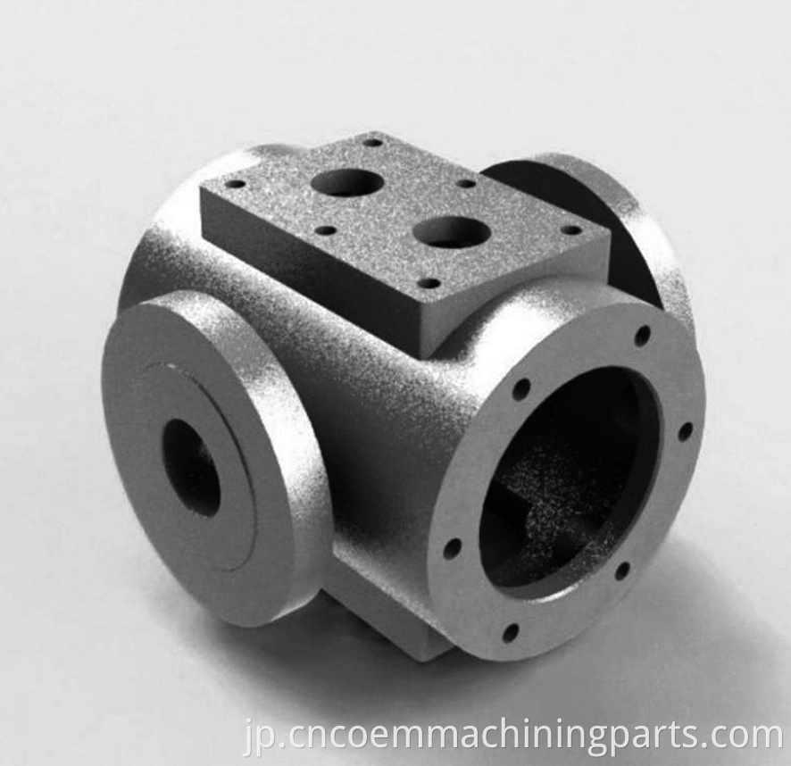 Casting Iron Hydraulic Pump Body1